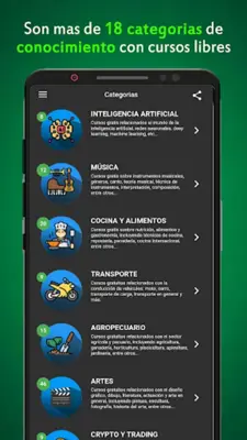 Cursin - Encuentra cursos android App screenshot 5